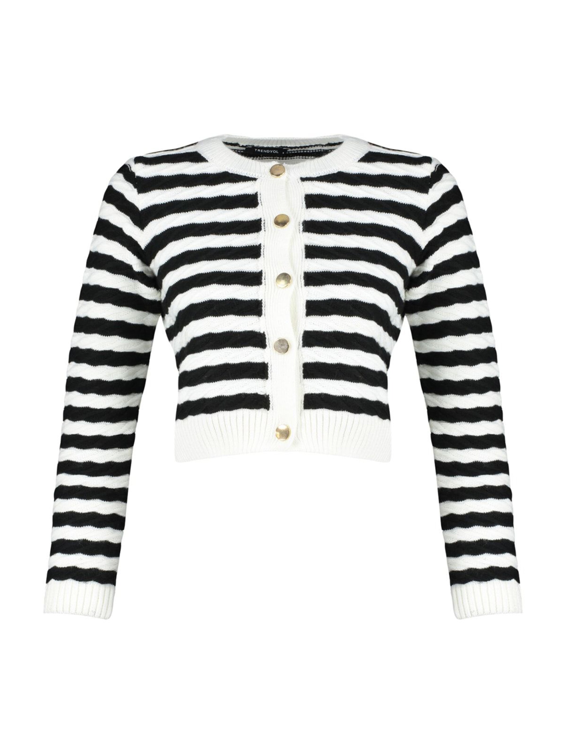 Trendyol Kardigan – béžová: přední strana