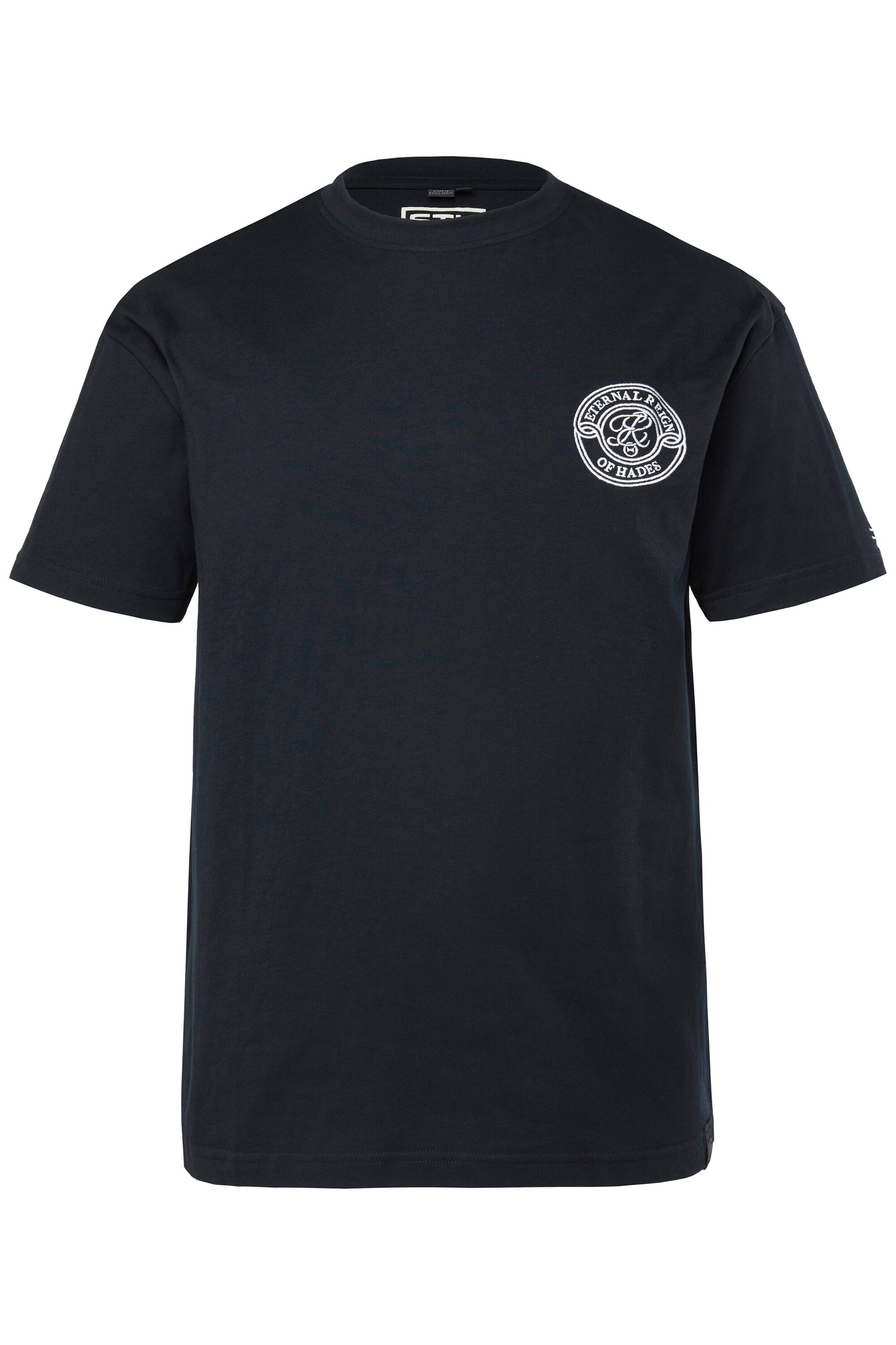 STHUGE T-Shirt in Schwarz: Vorderseite