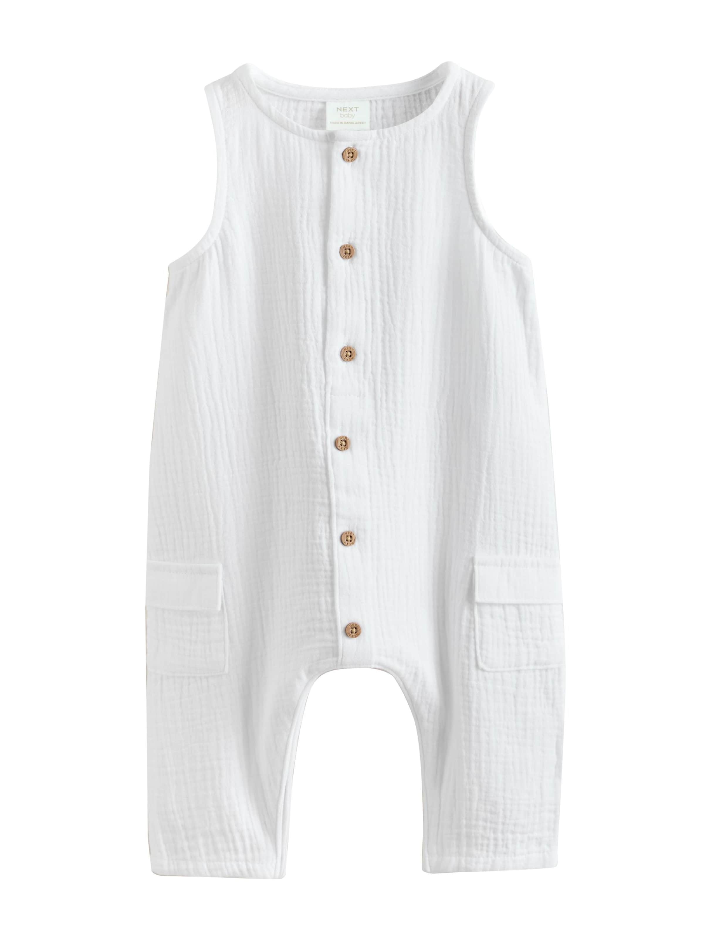 Next Romper/bodysuit in White: front