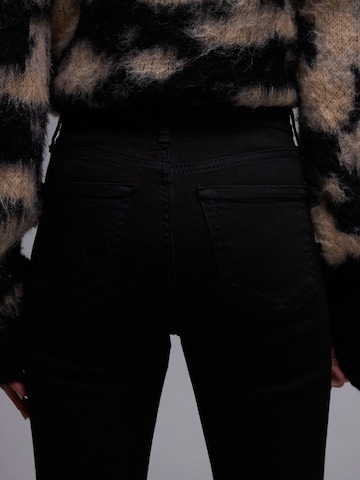 TOPSHOP Слим Джинсы 'JAMIE' в Черный