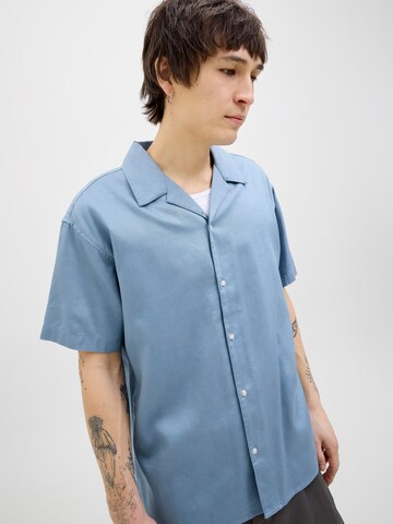 JACK & JONES Comfort fit Overhemd in Blauw