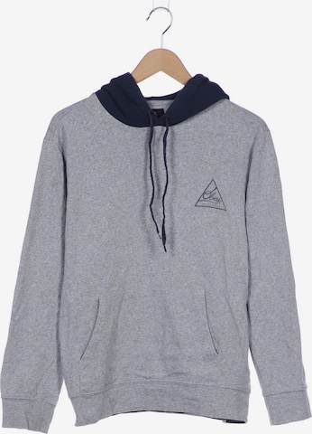 Obey Kapuzenpullover M in Grau: Vorderseite