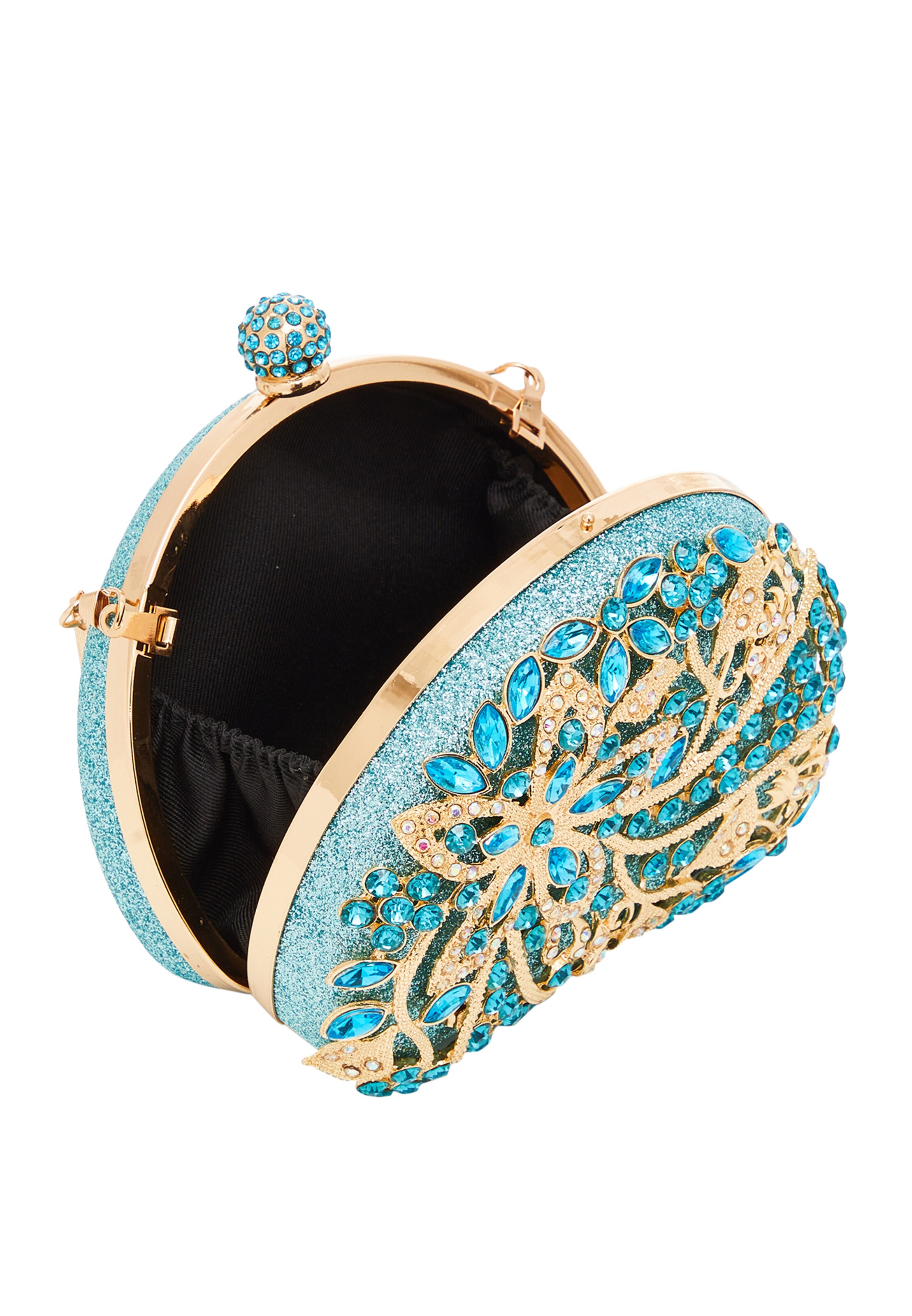 FELIPA Clutch in Blauw