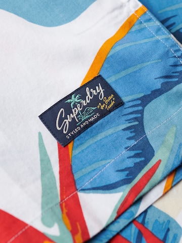 Comfort fit Camicia 'Hawaiian Resort' di Superdry & Co in bianco