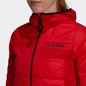 Veste outdoor ADIDAS TERREX en rouge