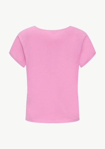 T-shirt s.Oliver en rose : derrière