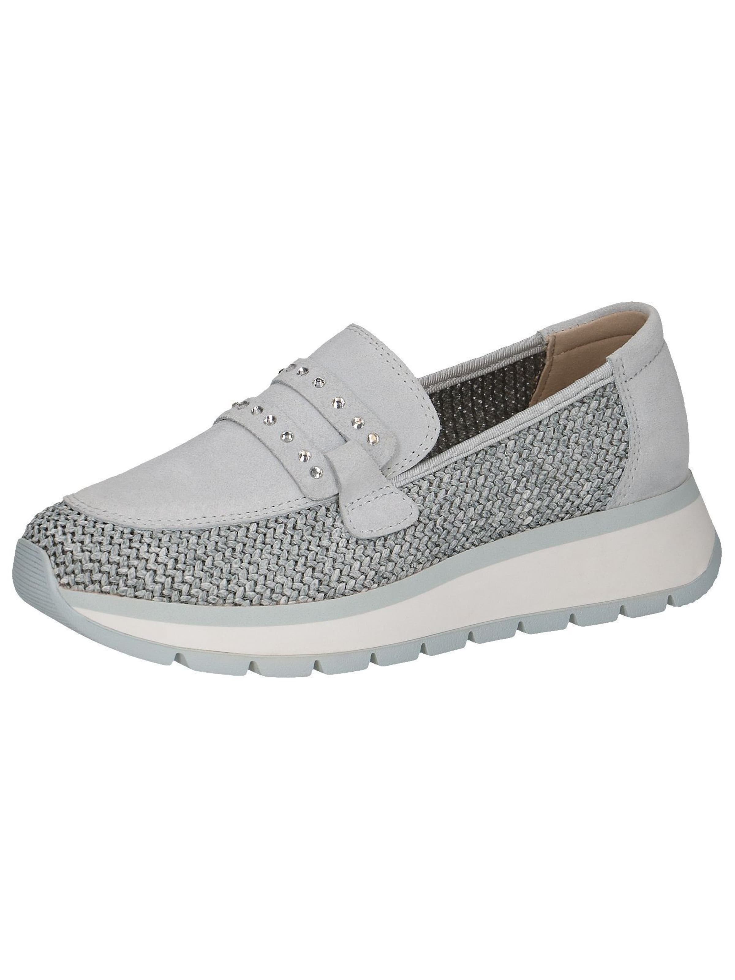 CAPRICE Slipper in Blau: Vorderseite