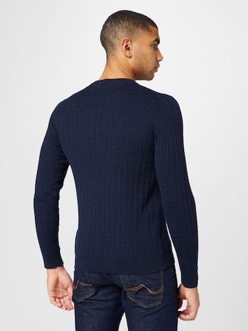 JACK & JONES Pullover DALLAS' in Blau