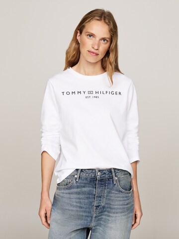 T-shirt TOMMY HILFIGER en blanc : devant