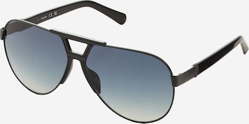 Ochelari de soare de la GUESS pe negru: față