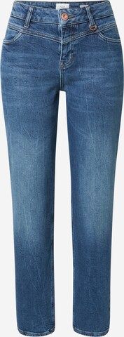 PULZ Jeans Normální Džíny 'EMMA' – modrá: přední strana