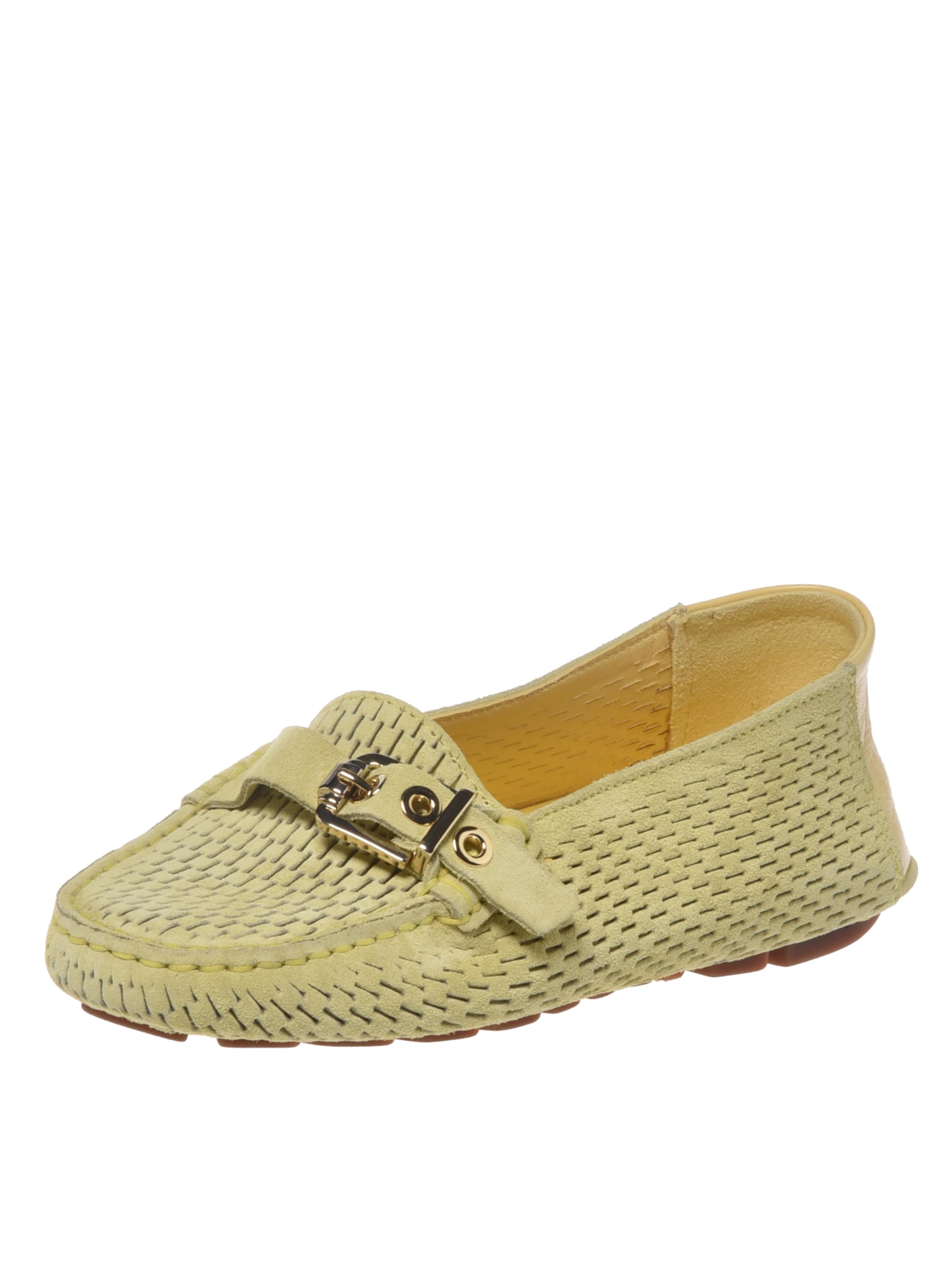 BALDININI Mocassins in Geel: voorkant