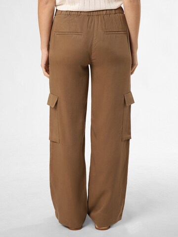 MAC Flared Cargo Pants ' Chiara ' in Brown
