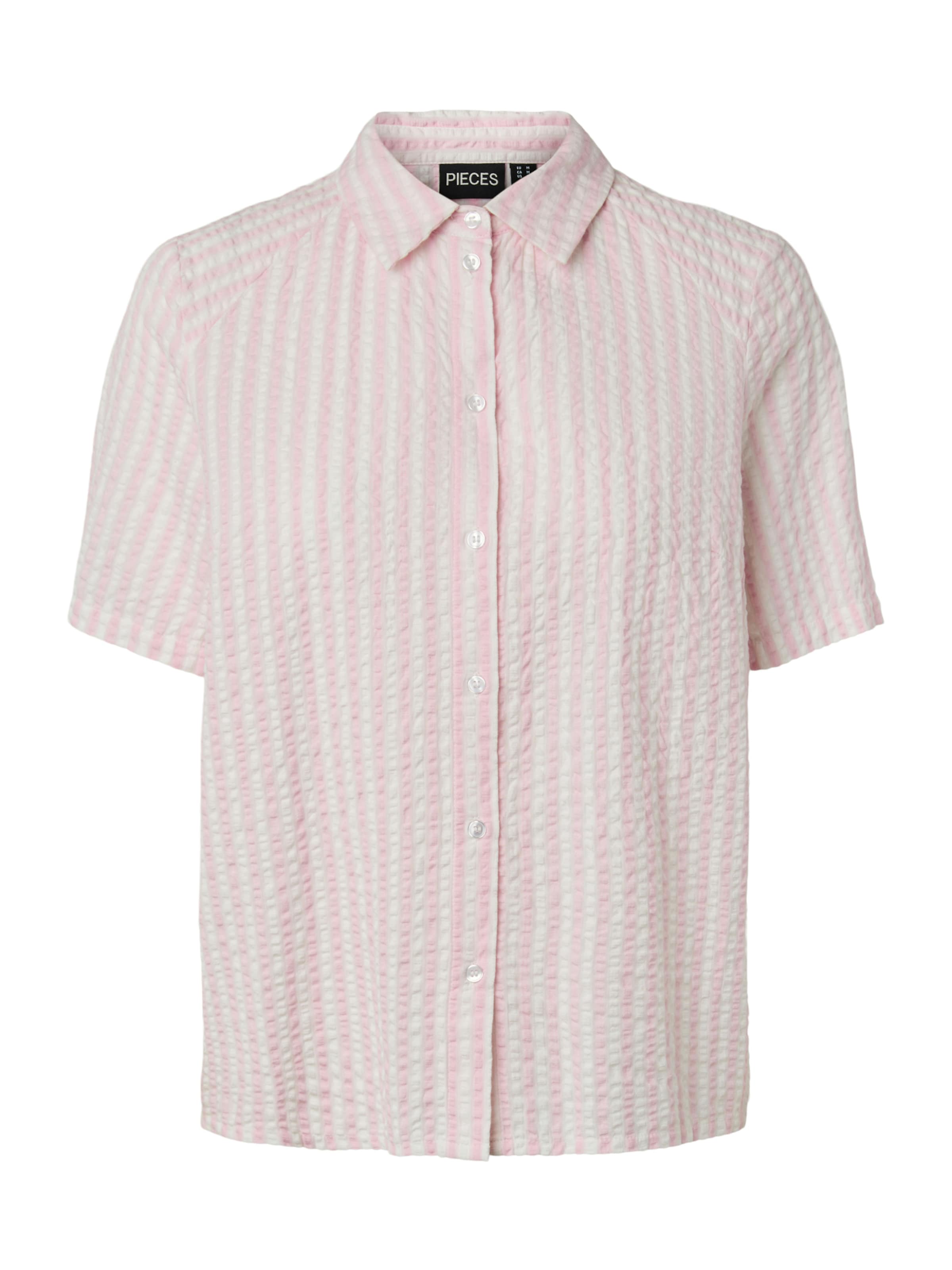 Chemisier 'PCSTINNA' PIECES en rose : devant