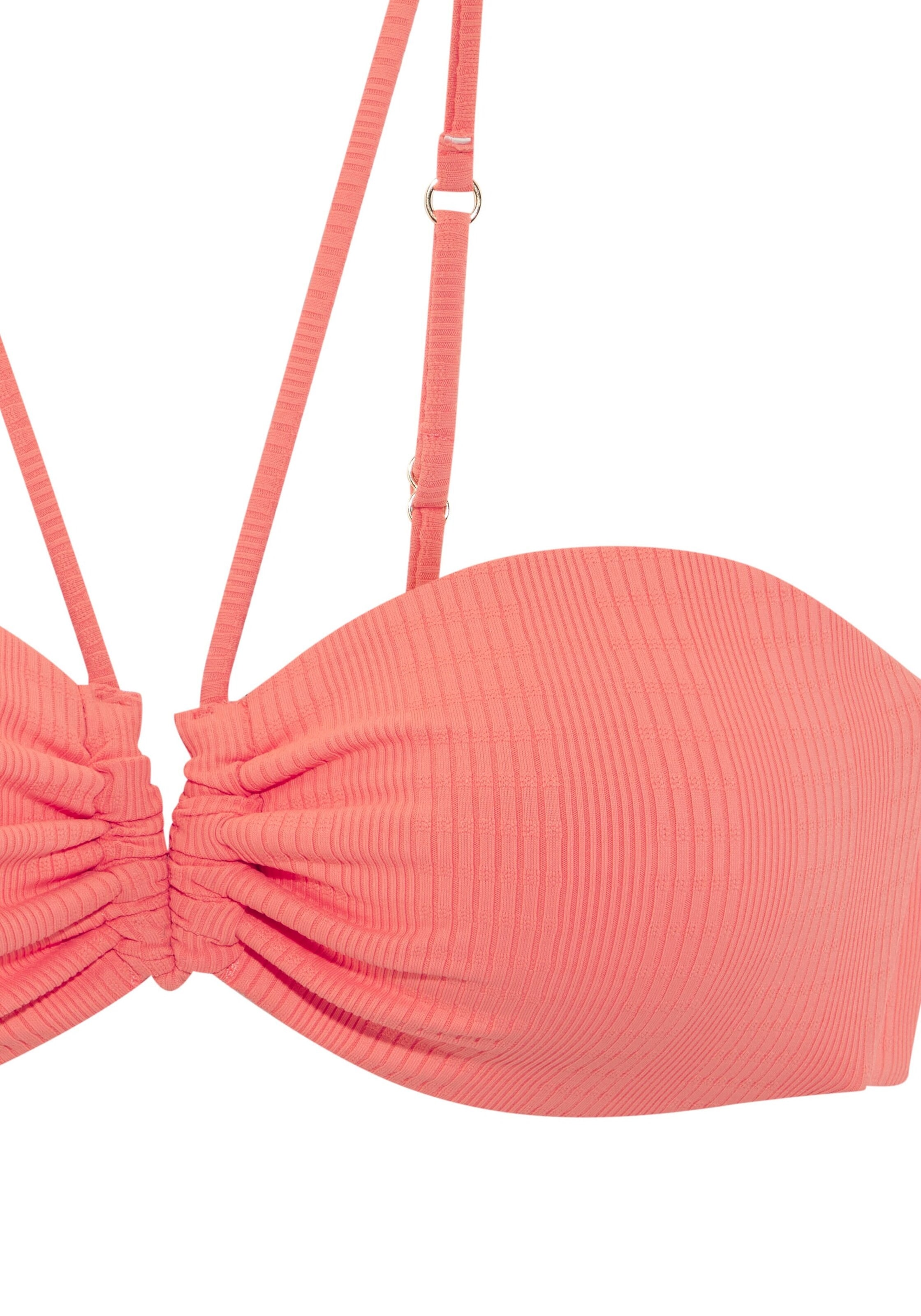 Copenhagen Studios Bez ramienok Bikinový top - Oranžová