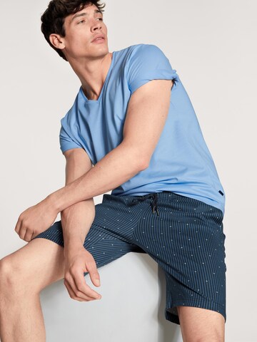 CALIDA Shirt 'Remix Basic Sleep'‌ in Blau