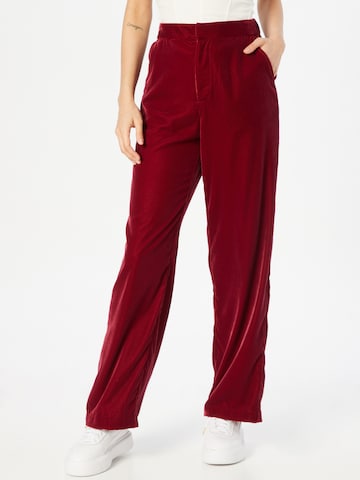 Wide Leg Pantalon GAP en rouge : devant