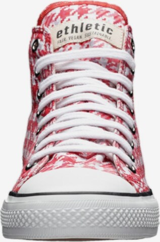 Ethletic Sneakers hoog 'White Cap' in Roze