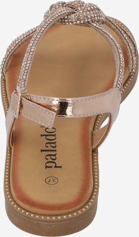 Palado Strap Sandals 'Jertu' in Bronze