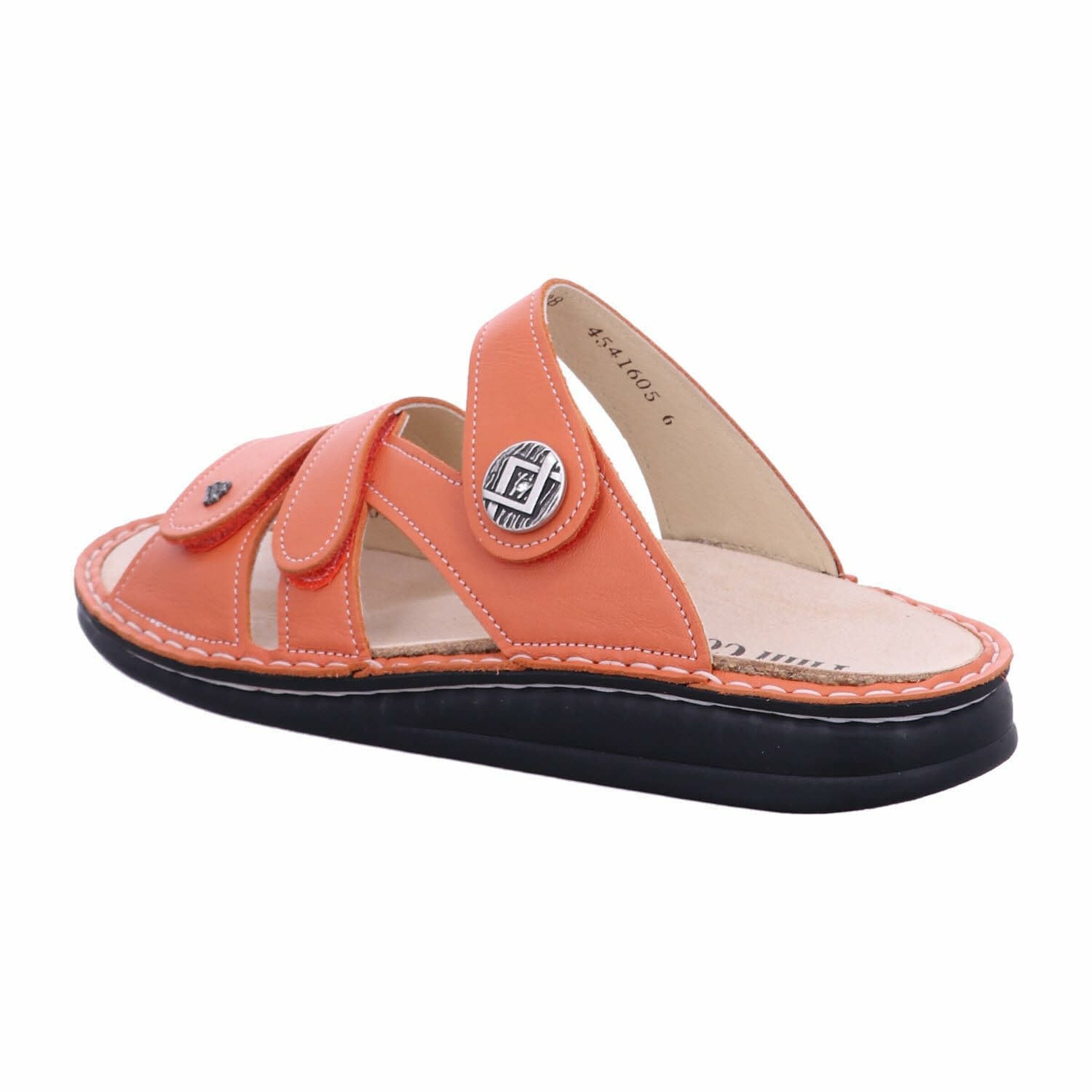 Finn Comfort Mules in Orange