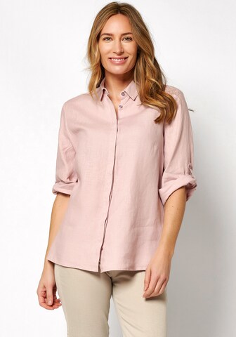 TONI Blouse 'Clay ' in Pink: front