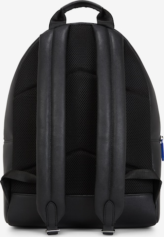 juoda KARL LAGERFELD JEANS Kuprinė ' KLJ RUCKSACK MIT BOX-LOGO '