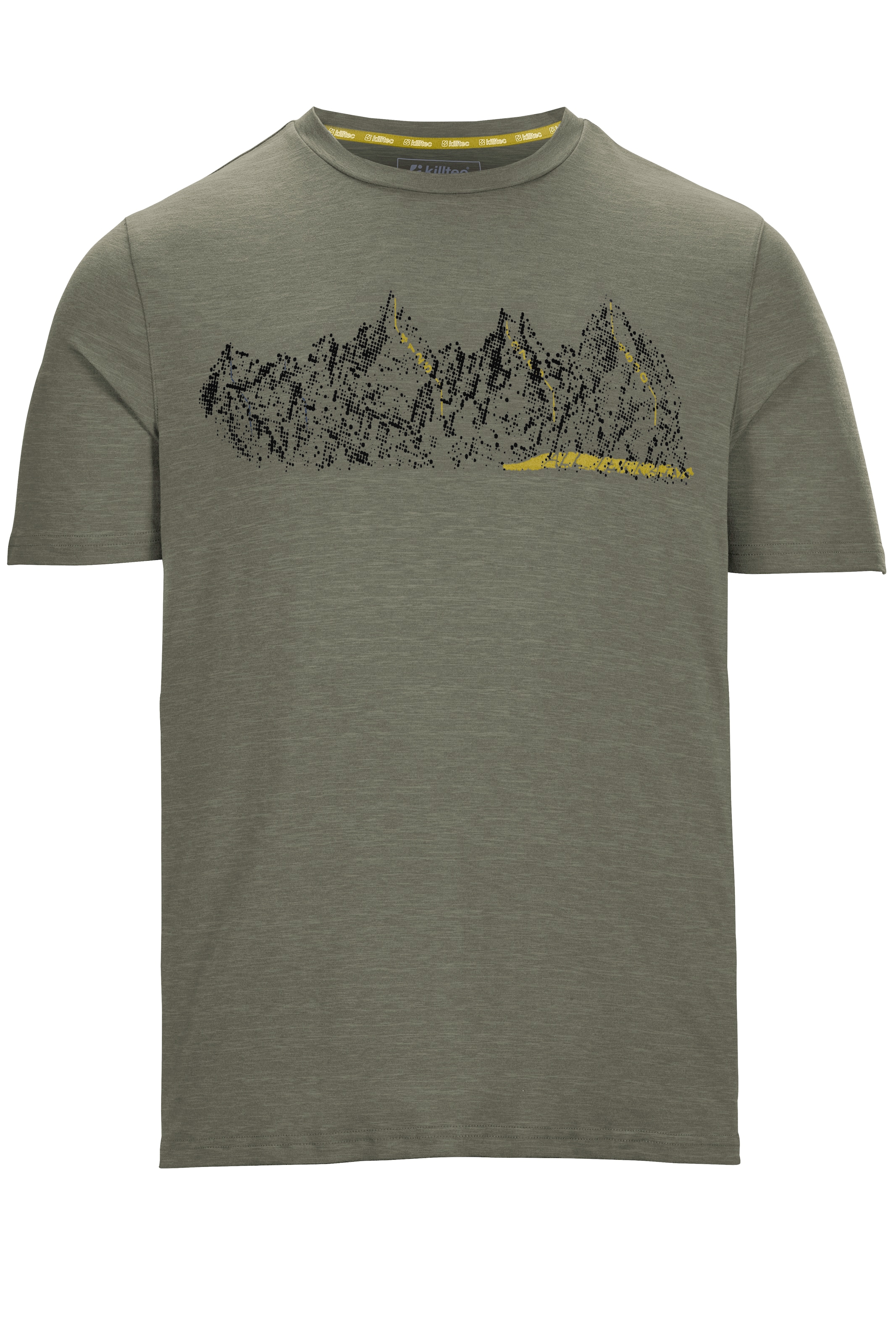 KILLTEC Funktionsshirt in Grün: Vorderseite