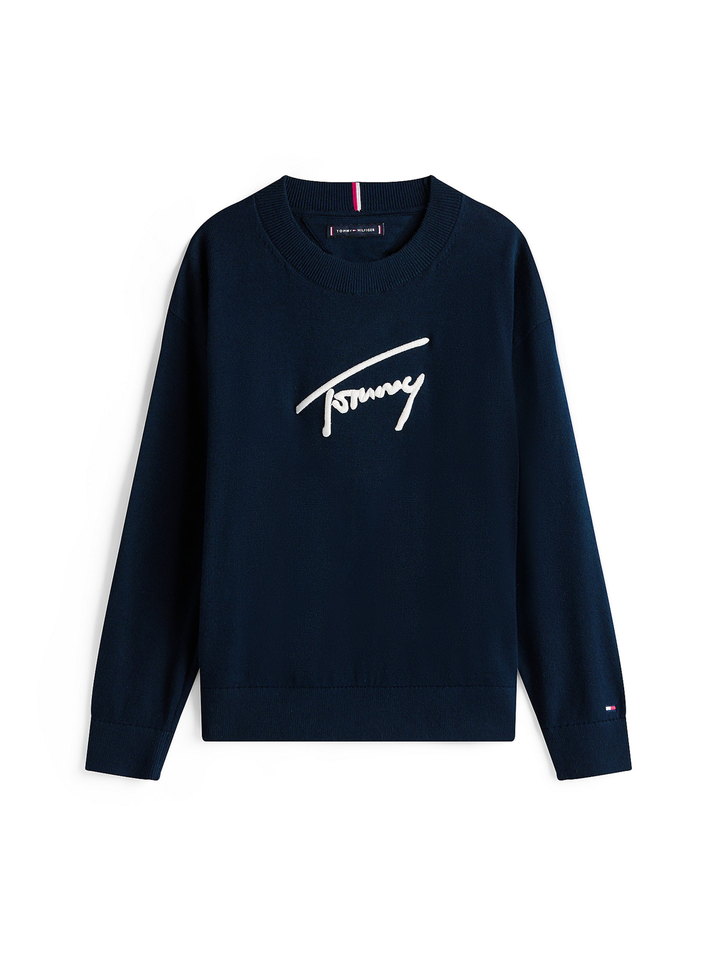 TOMMY HILFIGER Pullover in Blau: Vorderseite