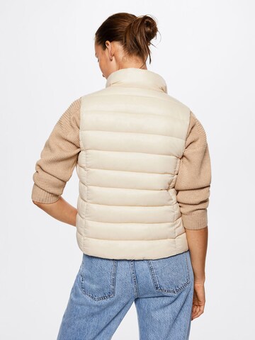 MANGO Vest in Beige