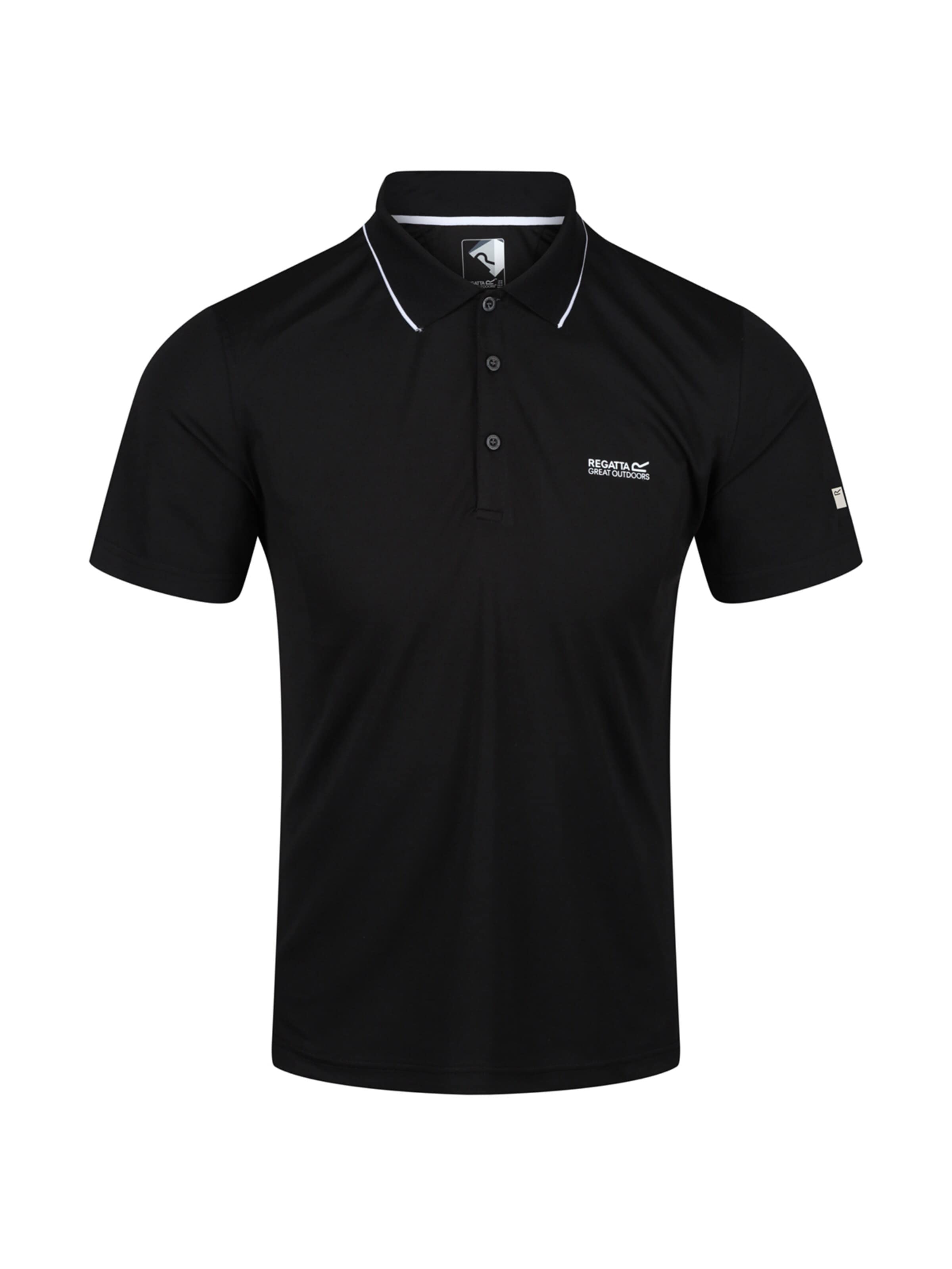 REGATTA Shirt 'Bekleidung Maverik V in schwarz' in Black: front