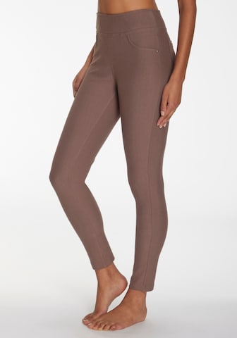 H.I.S Skinny Jeggings - Sivá: predná strana