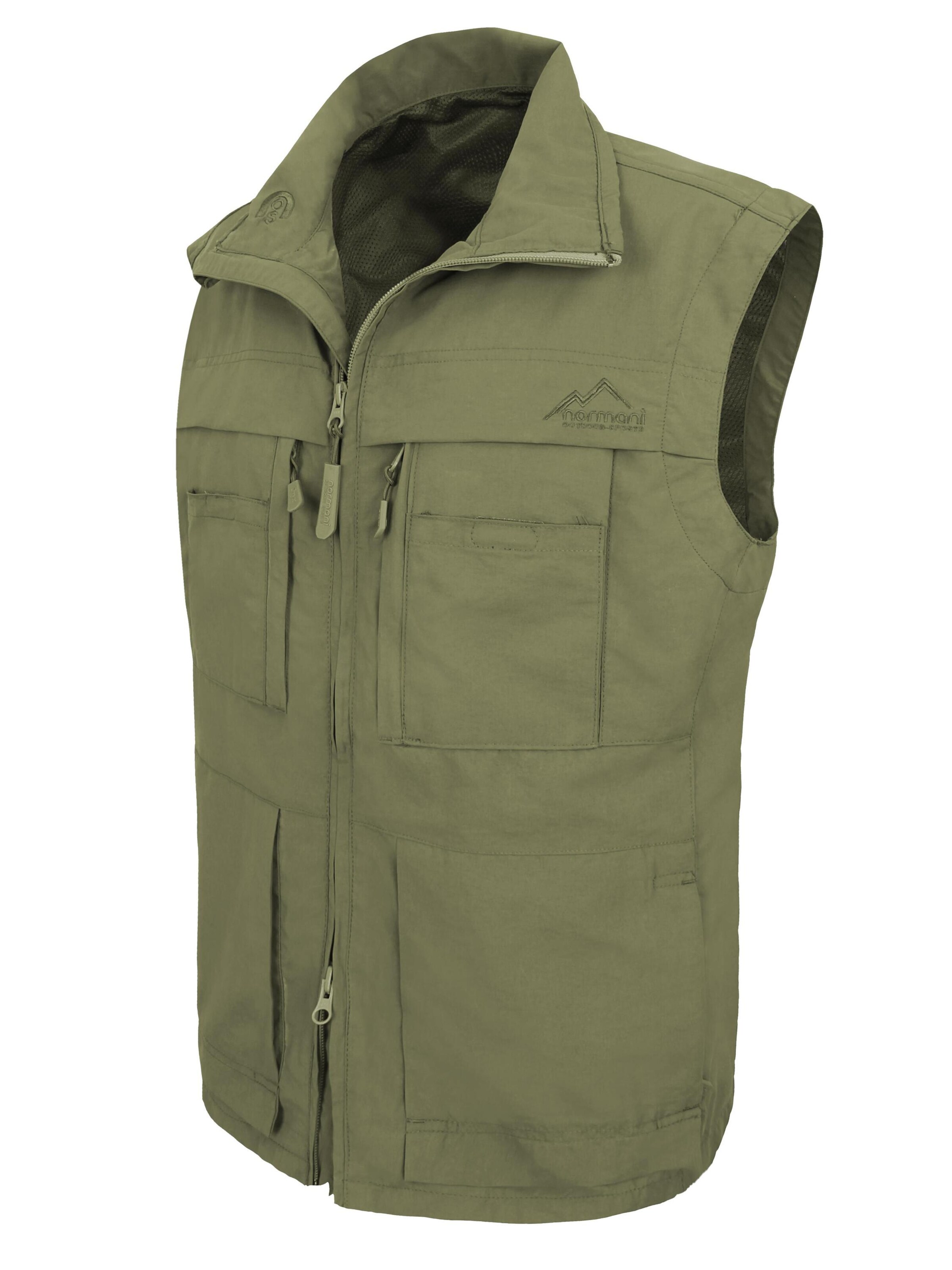 normani Sportbodywarmer 'Oryx' in Groen