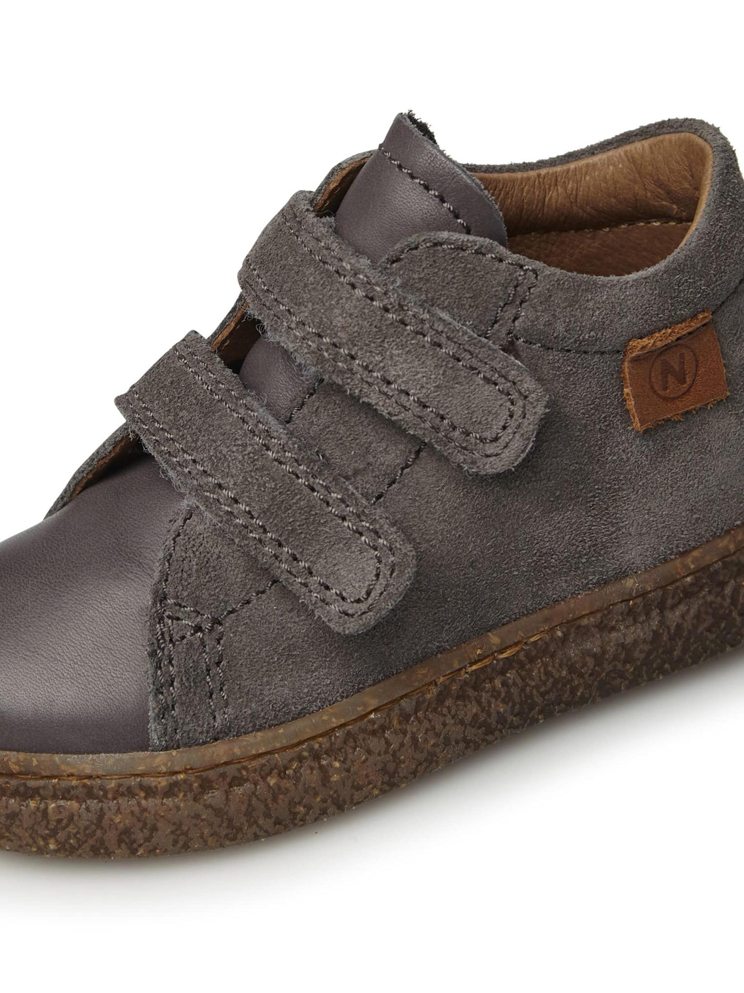 NATURINO Sneakers 'ALBUS VL' in Grijs: voorkant