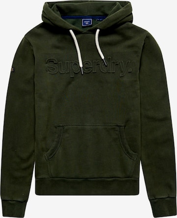 Superdry Sweatshirt in Grün: predná strana