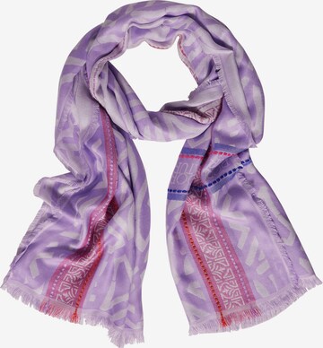 STREET ONE Scarf in Purple: front