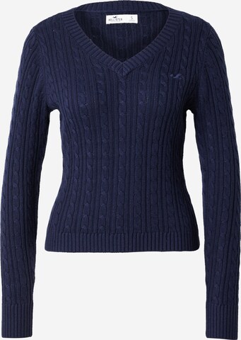 HOLLISTER Sweater 'EMEA' in Blue: front