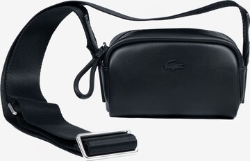 LACOSTE Crossbody Bag in Black: front