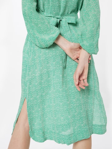 Fransa Skjortklänning 'JOSEPHINE' i grön