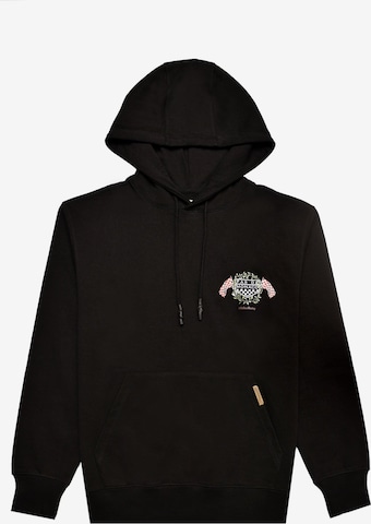 Pas De Monaco Bluzka sportowa 'LA RACE' w kolorze czarny: przód