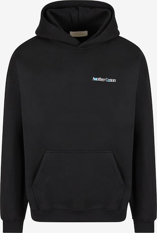 Another Cotton Lab Collegepaita värissä musta: etupuoli