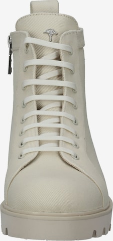 JOOP! Lace-Up Ankle Boots in Beige