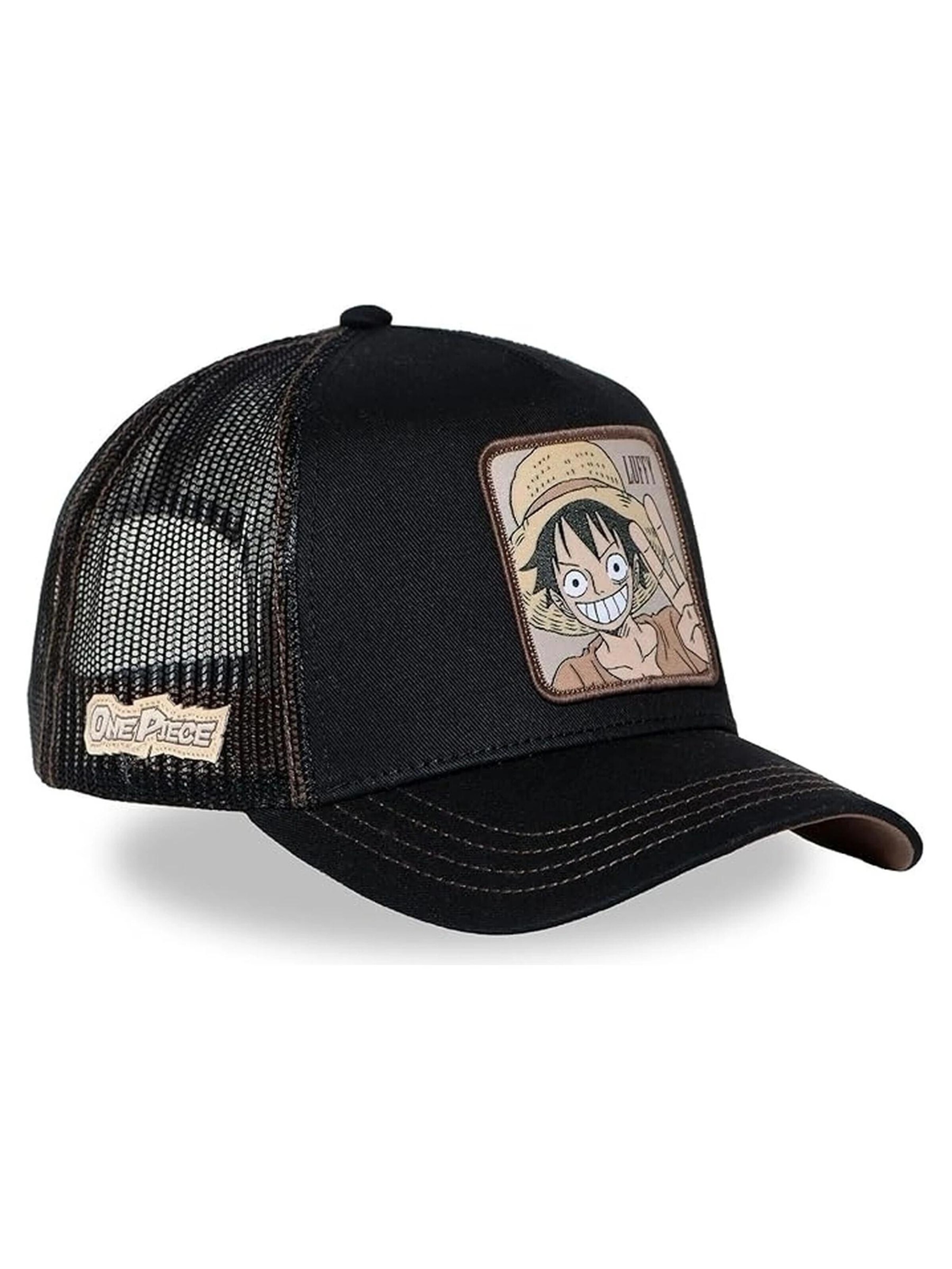 Capslab Cap 'Gorra capslab negra luffy wan3b trucker cap' in Black
