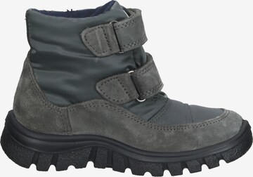 NATURINO Boots 'Pile' in Grey