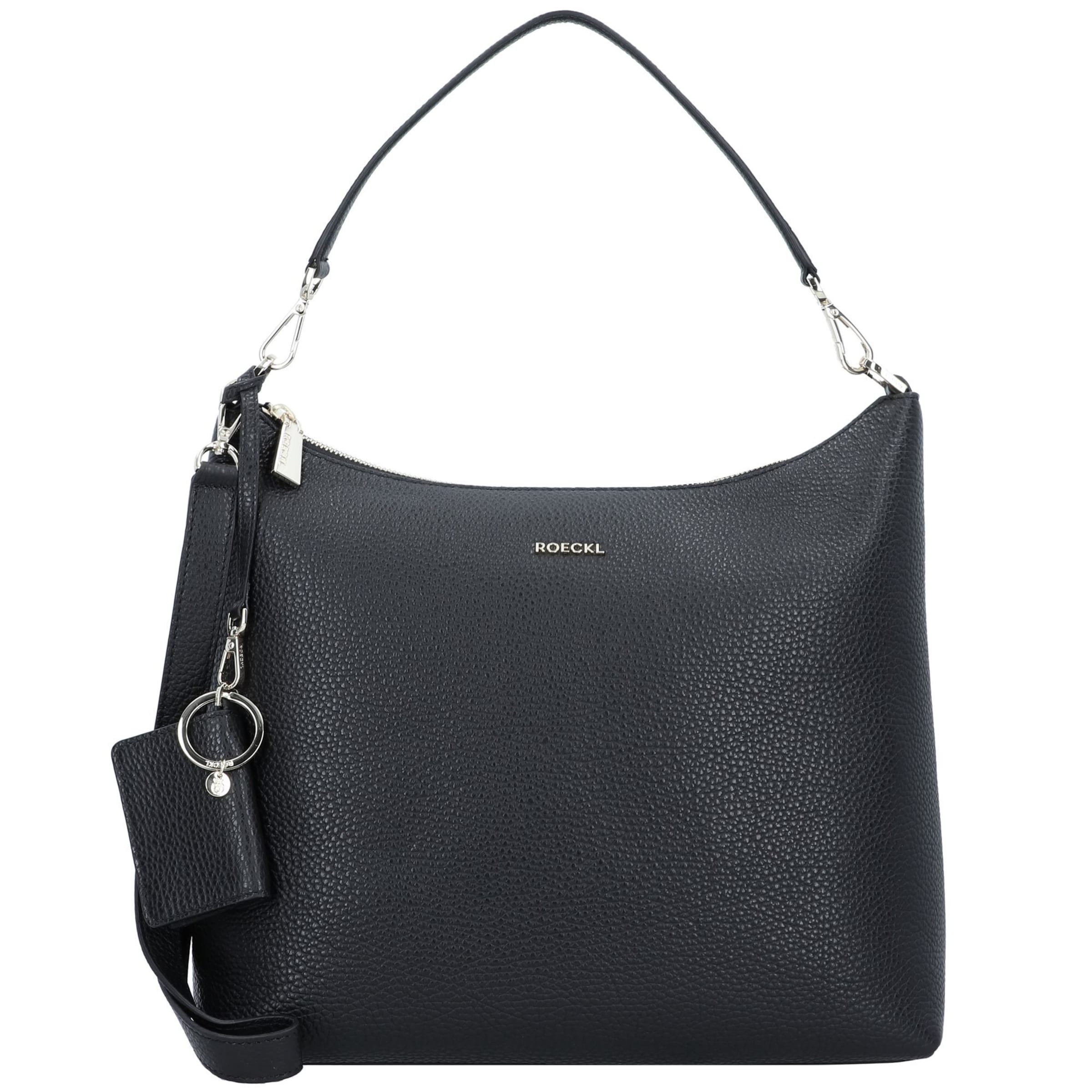 Roeckl Handtas 'DIANA SCHULTERTASCHE MEDIUM' in Zwart: voorkant