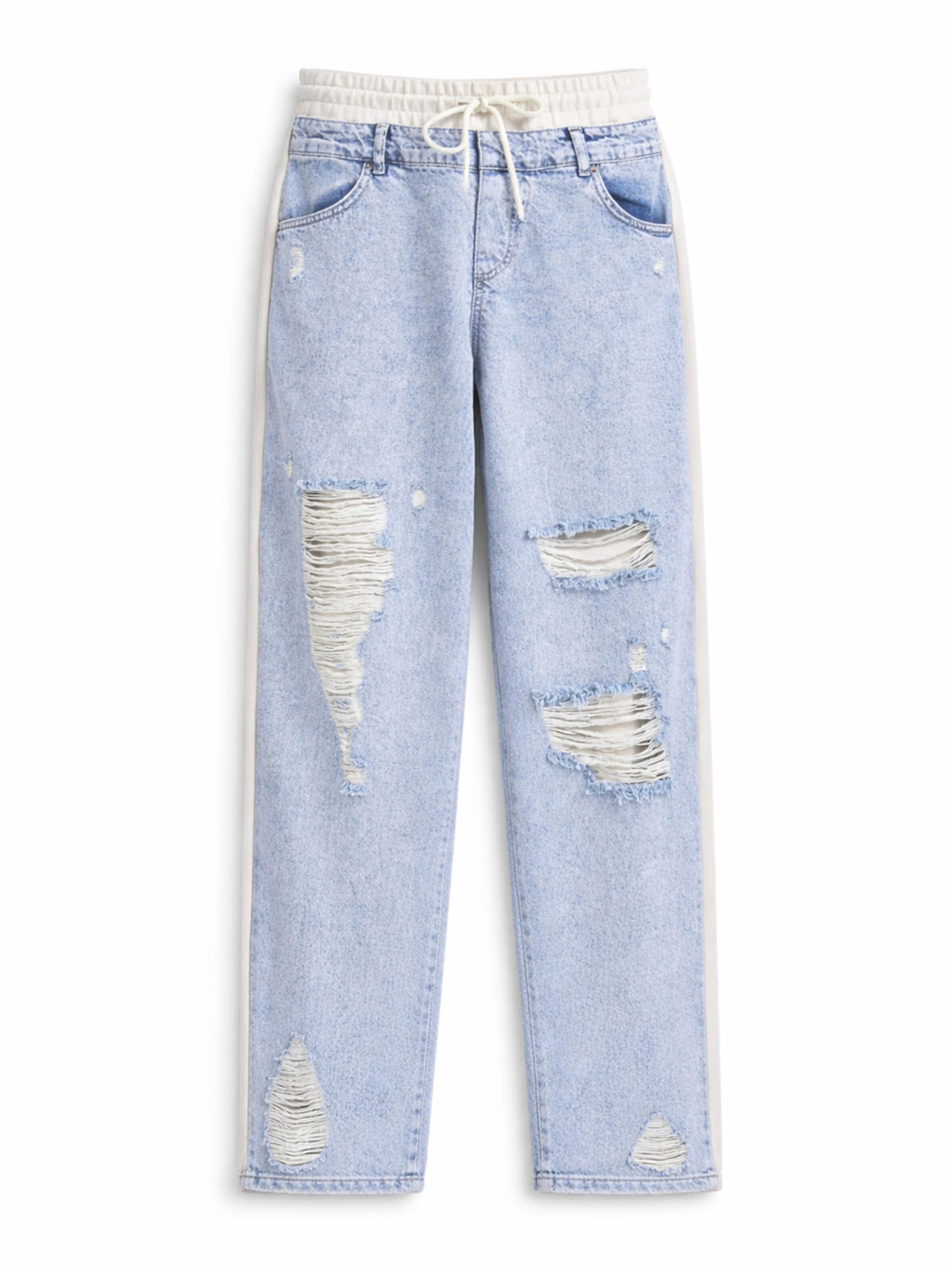 Loosefit Jean 'Skater Mid Rise Jeans' IT'S BASIC en bleu : devant