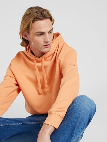 HUGO Sweatshirt 'Dapo' in Orange