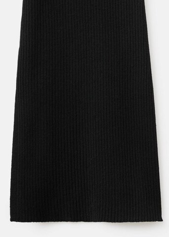 MANGO TEEN Flared Pants 'Sweatp' in Black