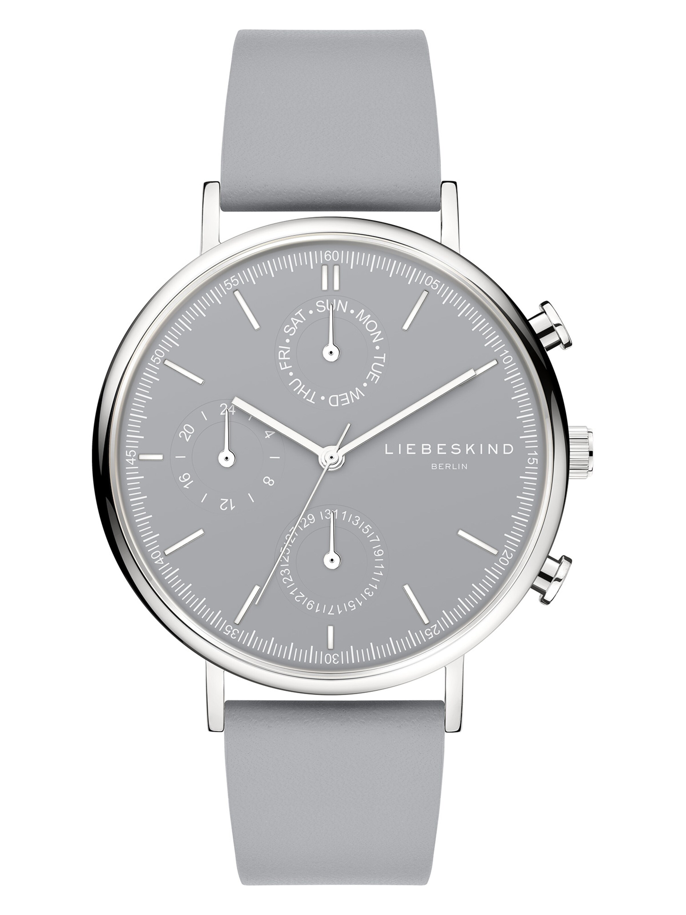 Liebeskind Berlin Analoguhr in Grau: Vorderseite