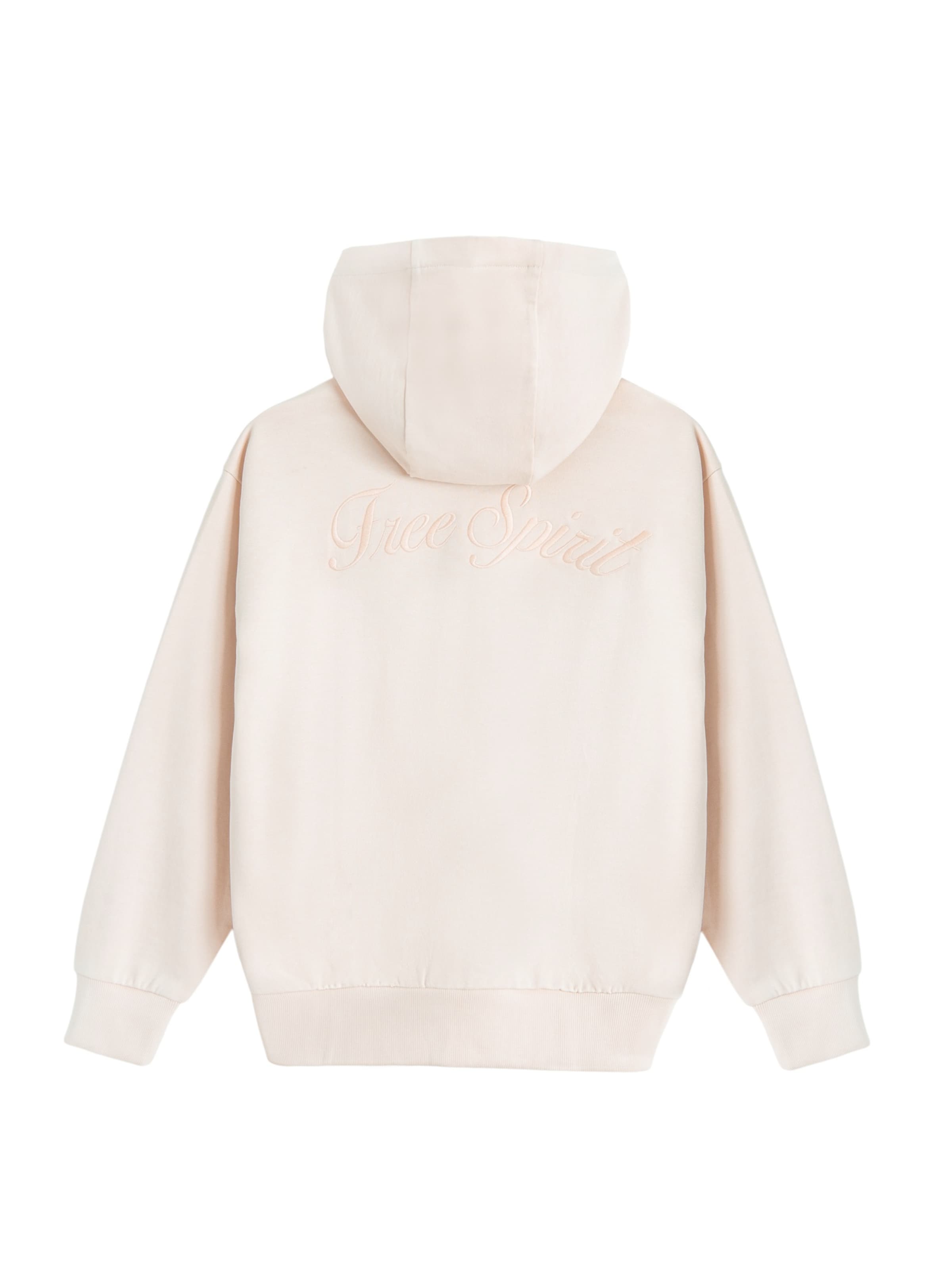 Cool Club - Sudadera con cremallera en beige
