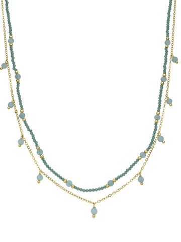 Luxenter Ketting 'Aira' in Groen: voorkant